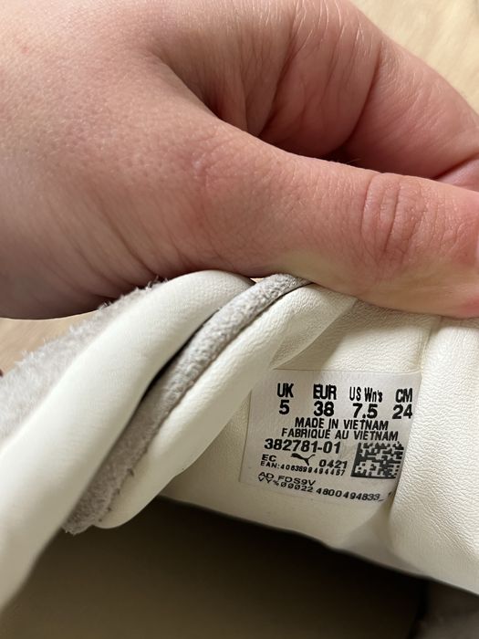 Кецове Puma, естествена кожа велур, 38 размер