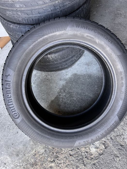 4 anvelope iarna 225/55/17 , Continental , 7-8 mm