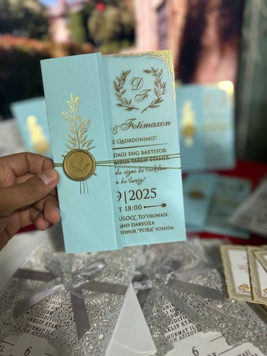 Taklifnomalar arzon narxlarda,Пригласительньй