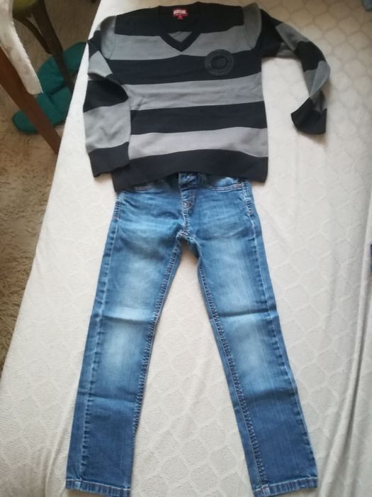 Блузи и дънки 116-122