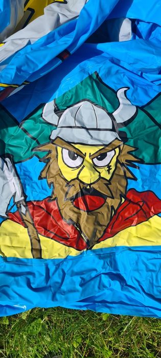 Надуваем замък Викинги.
