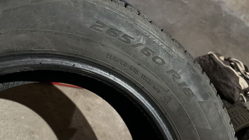 265/60 R18, зимний шина Липучка. Брэнд: Pirelli