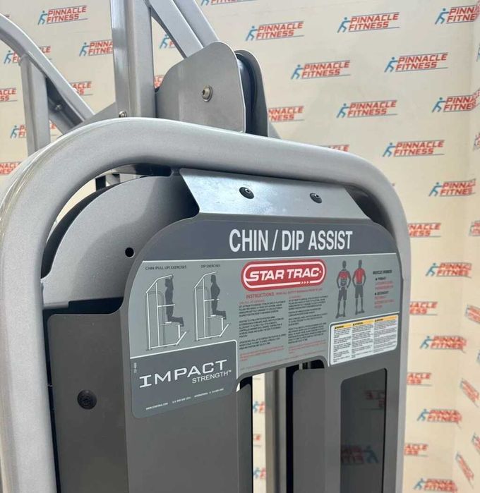 Уред за асистирано набиране и кофички Star Trac Impact Series - Chin Dip Assisted USA