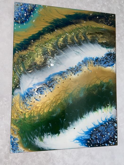 эпоксидная картина