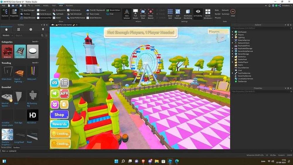 Индивидуальное обучение Roblox Studio (онлайн)