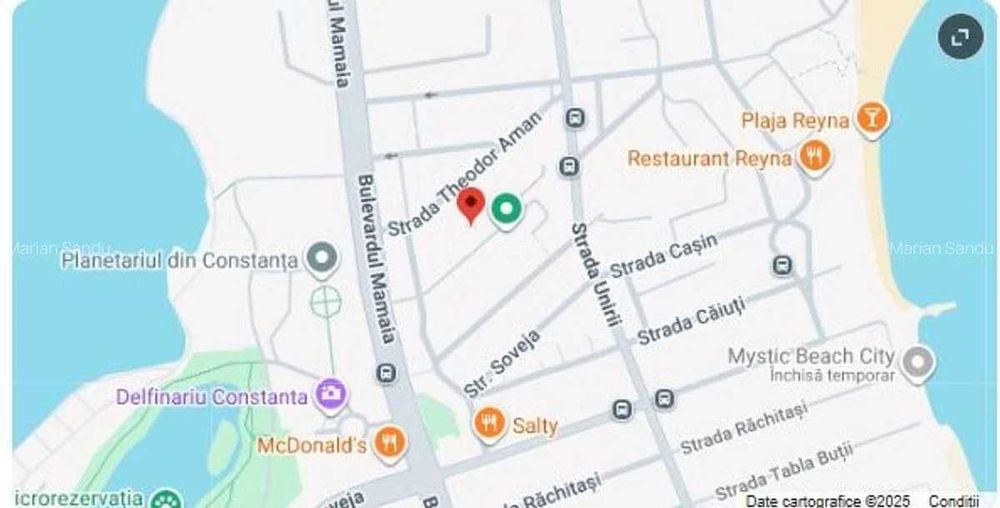 Teren intravilan 1.151 m.p. Constanta- pret 700.000 E Zona Plaja Reyna