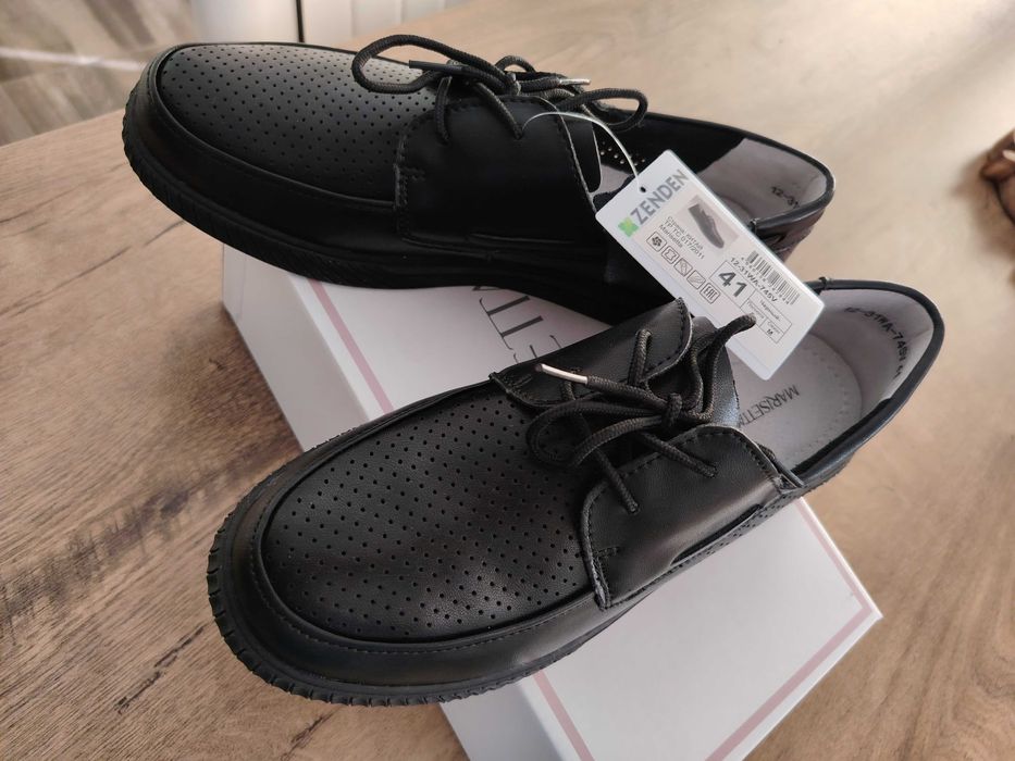 Нови обувки от естествена кожа No 41