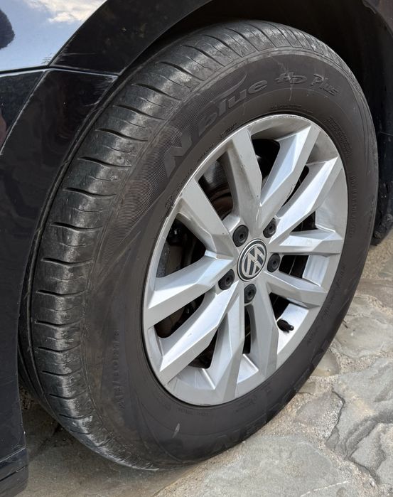 Schimb Jante OEM vw r 16  + anvelope nexen cu jante pe 19 cu tot cu anvelope
