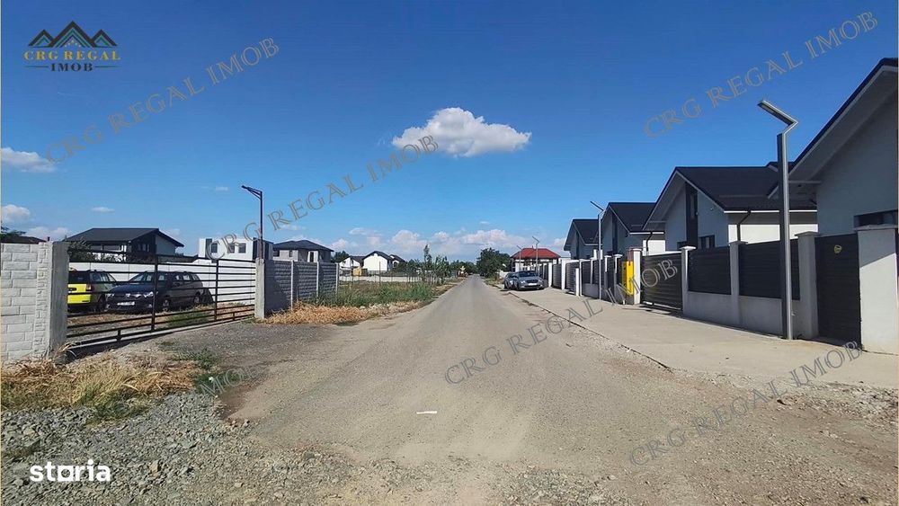Teren de construit suprafata 406 mp curent electric 40ml Oituz Berceni