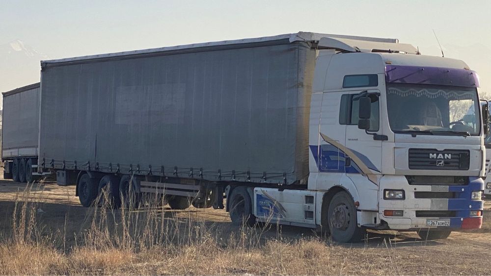MAN TGA 2004 с прицепом ман тга