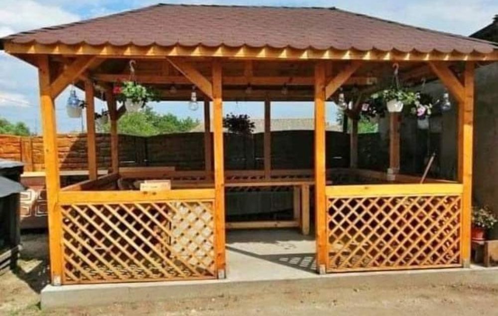 Vând foișor Terase din lemn
-foișoare la comanda
-pergole modele moder