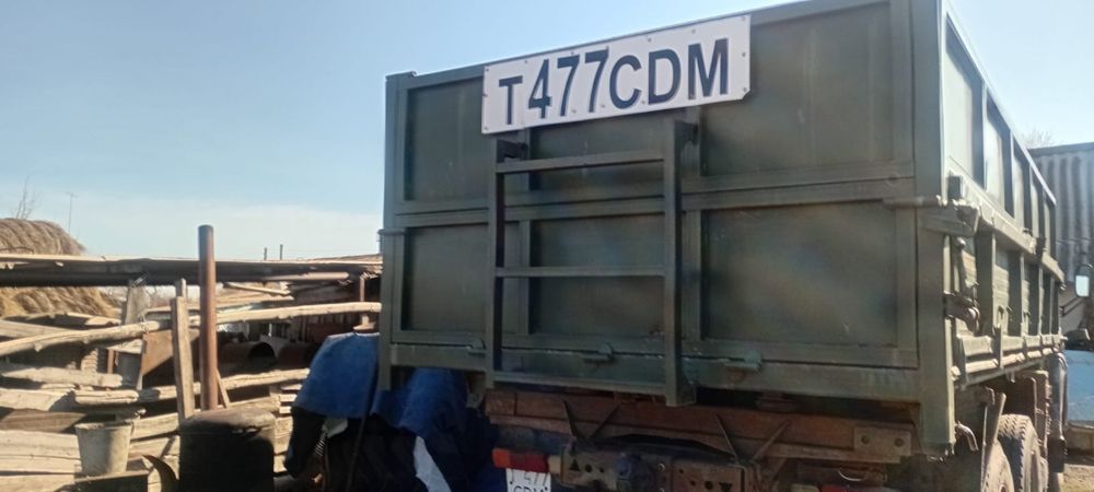 Продам камаз с прицепом зерновик