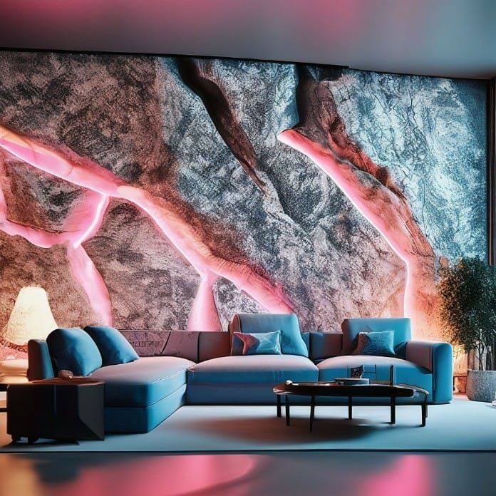 Скалы камни баррельефы