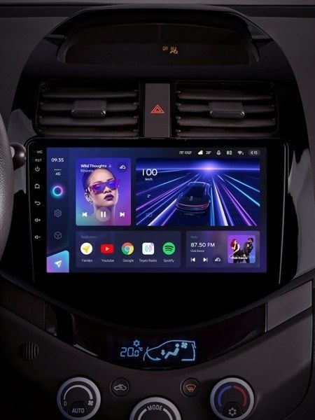 Монитор teyes CC3 6/128 с рамкой спарк spark сим карту поддерживает