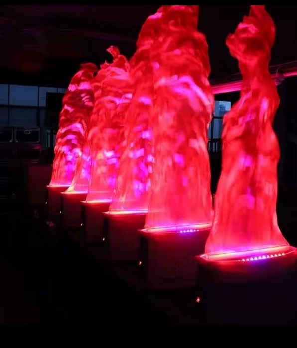 Flacără de foc cu LED-uri din mătase

Efect luminos 24 LED-uri

Flacără falsă, lumină DJ...