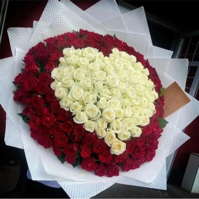 51роза,101роза, сердце из роз,букеты