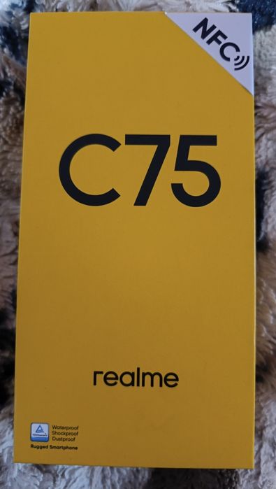 Realme c75 полный комплект 40000тг
