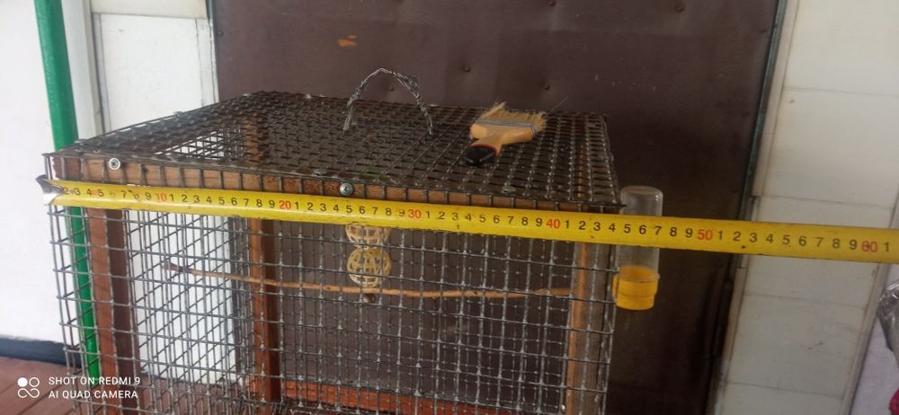 Клетка попугая самодельная