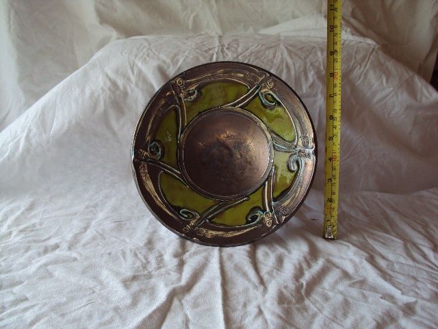 Керамична фруктиера в бронзов цвят