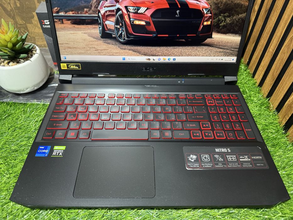 Игровой Ноутбук Acer Nitro 5 Core i7-11800H/16GB/SSD512GB/RTX3050-4GB
