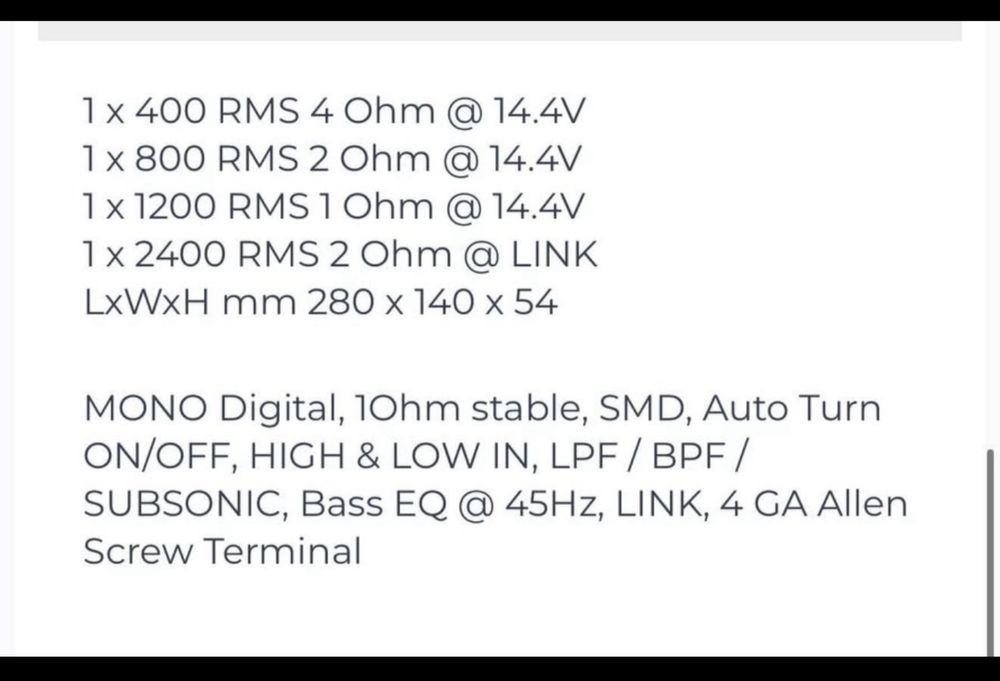 Subwoofer auto Plat Ground Zero GZRW 300-D2 30 cm/12
