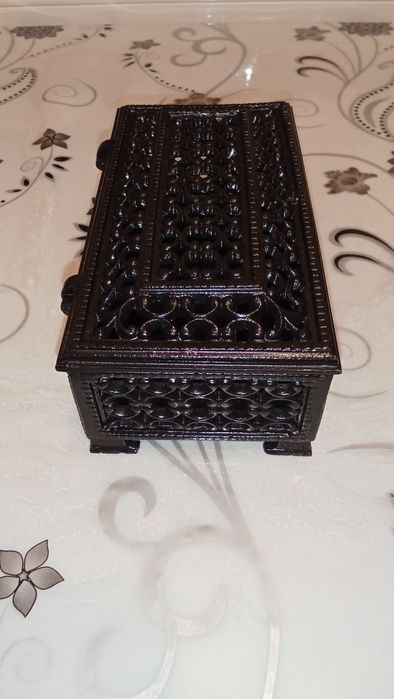 Ажурная шкатулка. Касли. СССР