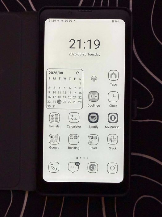 Bigme HiBreak Pro 256GB 5G E-Ink Android 14 – черно-бял смартфон щадящ очите