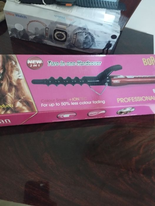 Плойка  Soch uchun.BORAN  2in 1  professional hair stick идеально  80-