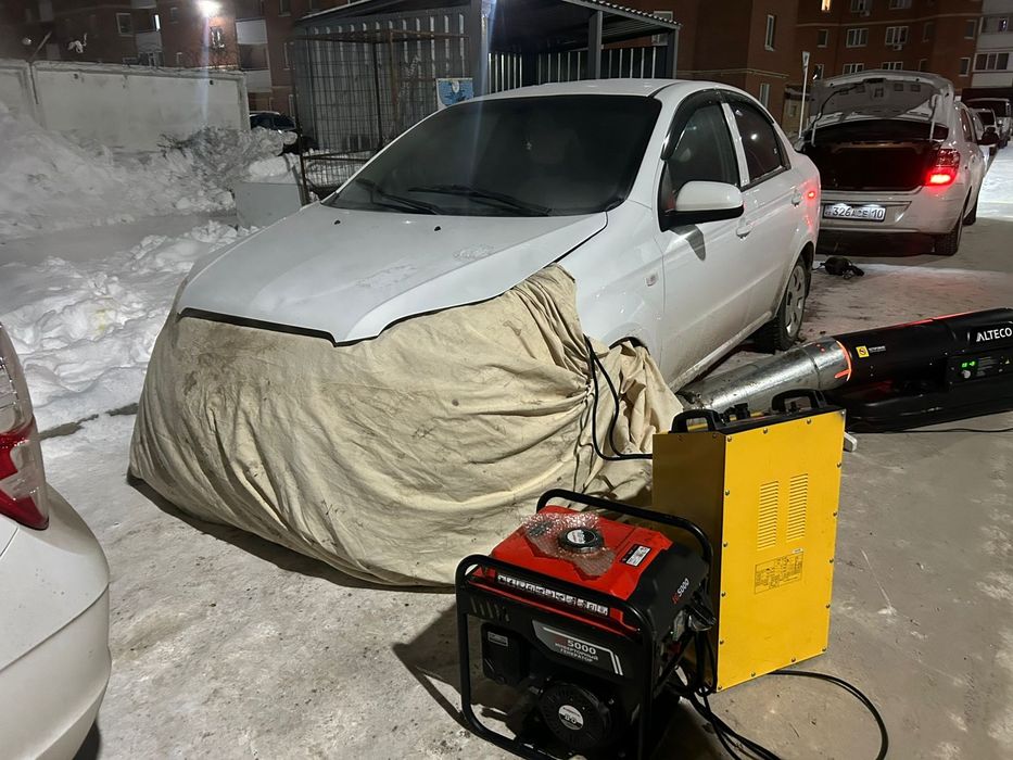 Отогрев автомобилей 24/7