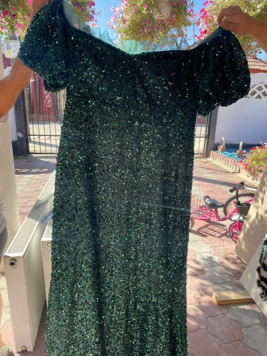 Rochie de nunta, paiete