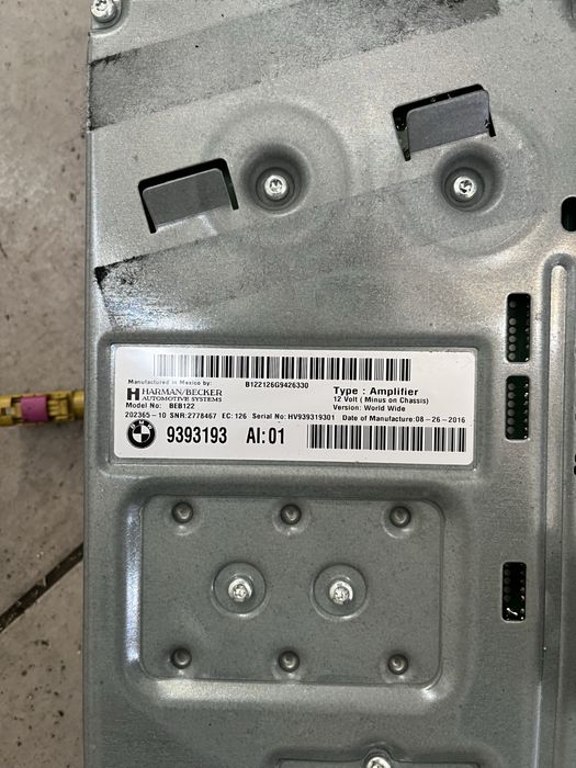 Харман/кардон бмв х5 ф15 ( harman/kardon bmw x5 f15 )