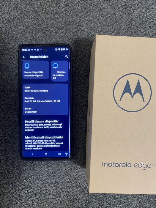 Vand motorola edge 40 de 256 gb
