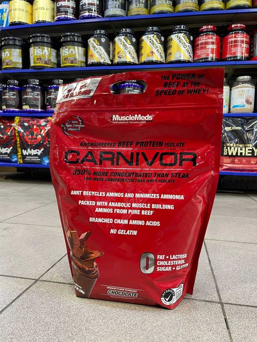 MuscleMeds Carnivor Beef Isolate Protein 3.39kg