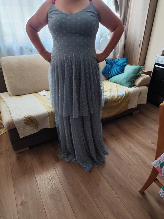 Lace and beads голяма  рокля