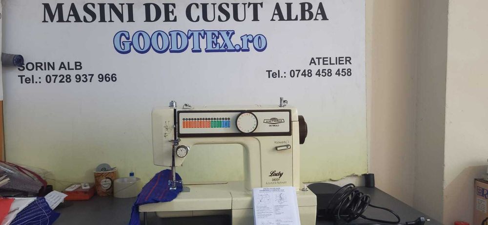 Masina de cusut Victoria Lady 3800F Piese metalice!