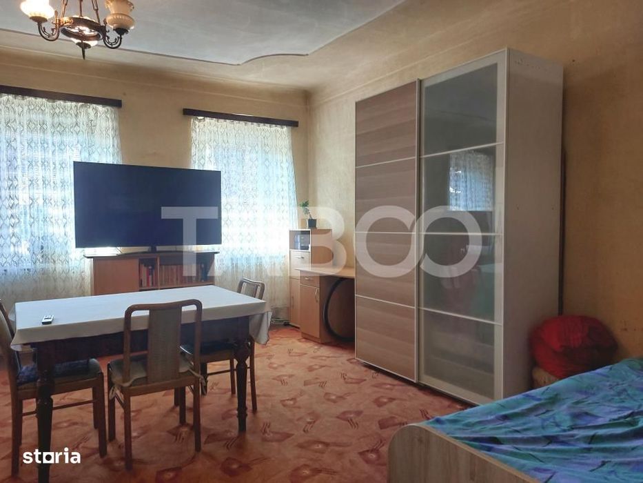 Apartament spatios la casa 97 mpu 3 camere 20 mp gradina pivnita