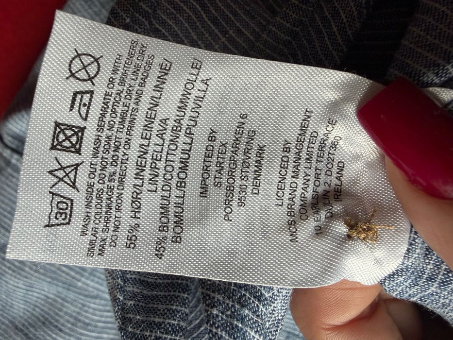 Мъжка риза MCS( Marlboro classics), размер L