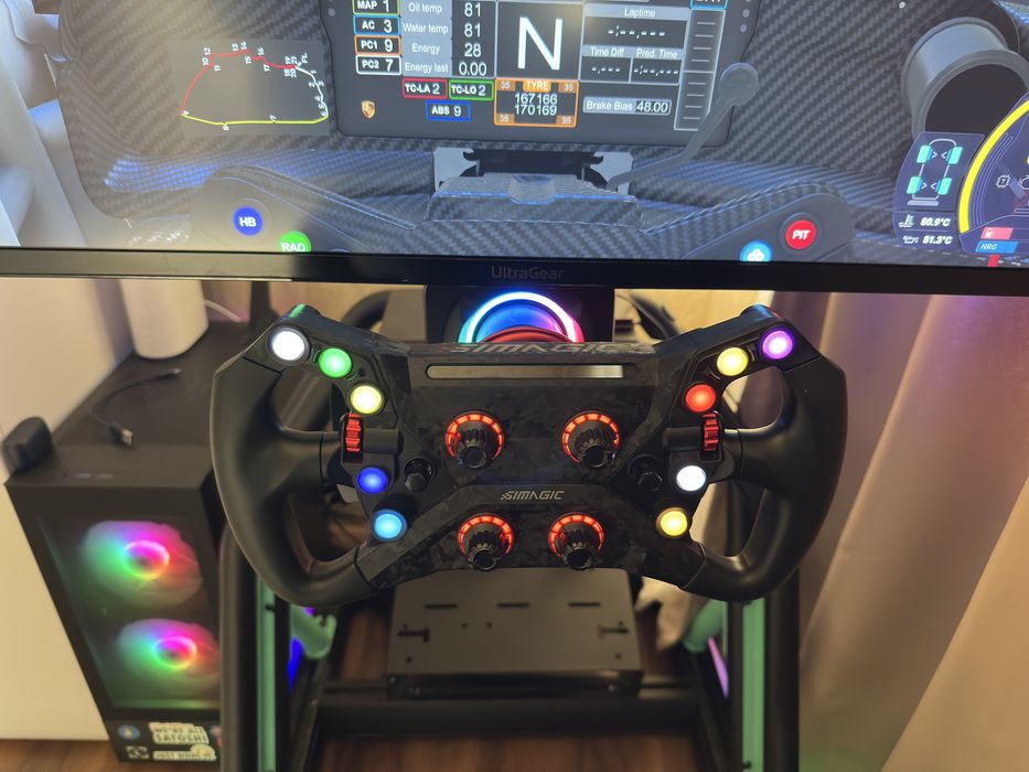 Sim racing Simagic , Heusinkveld , симулатор