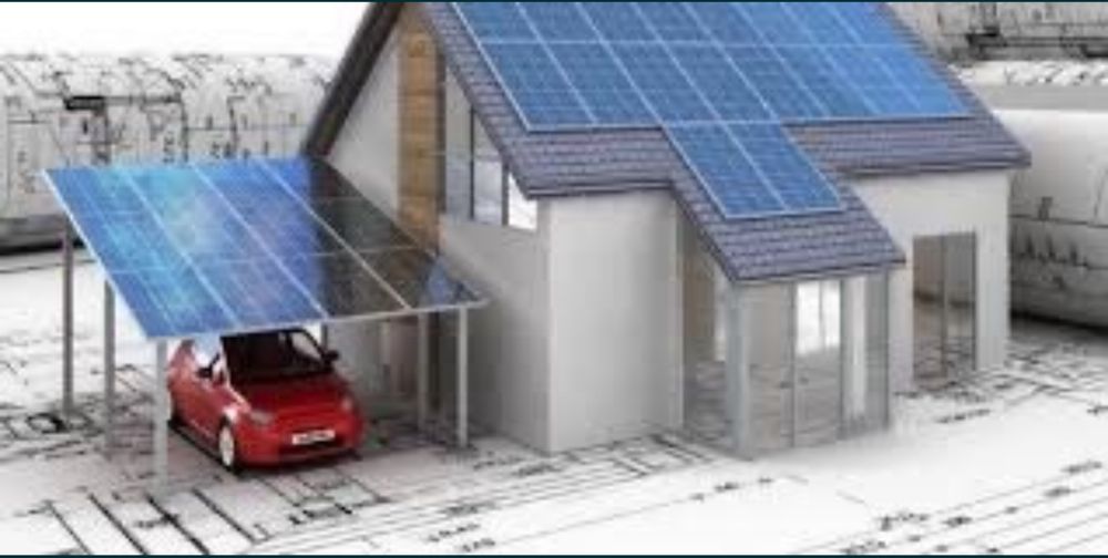 Солнечный панел 3 кВт HYBRID | Quyosh panellari 3 kVT to’liq ustanovka