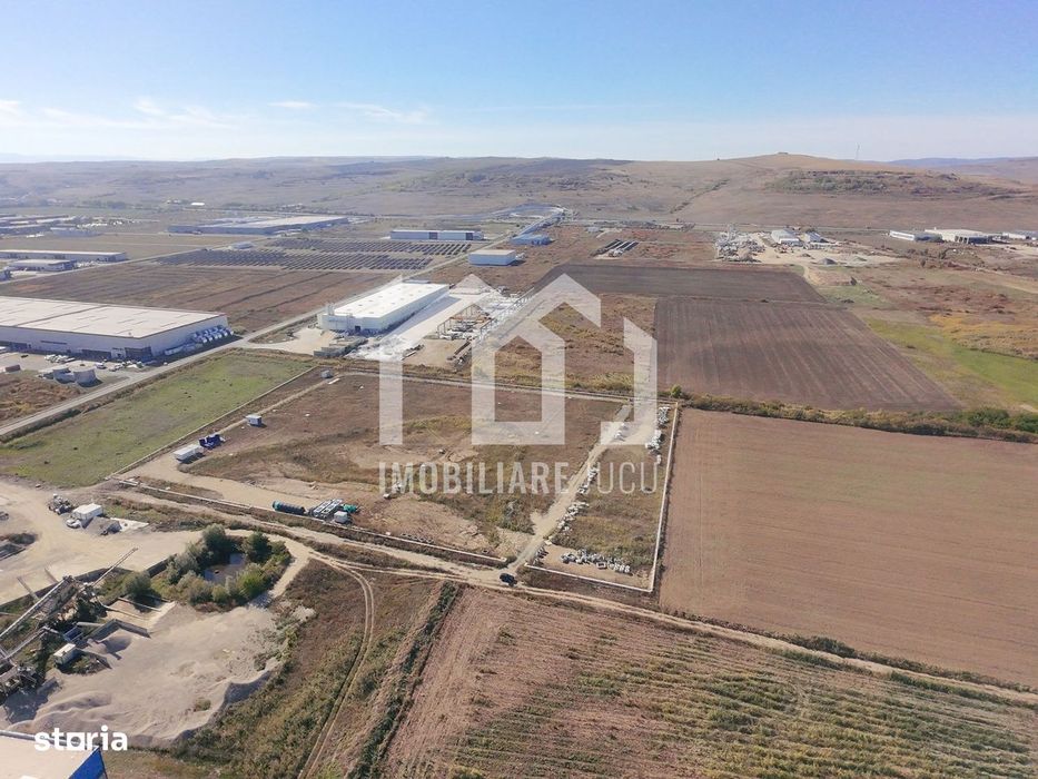 Platformă Industrială 48.921 mp | PUZ Aprobat | Tetarom Jucu