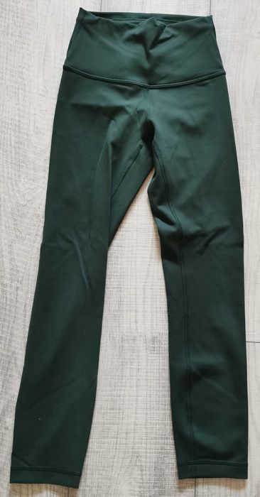 Colanti Lululemon Wunder Train HR Crop 23” noi, marimea 2