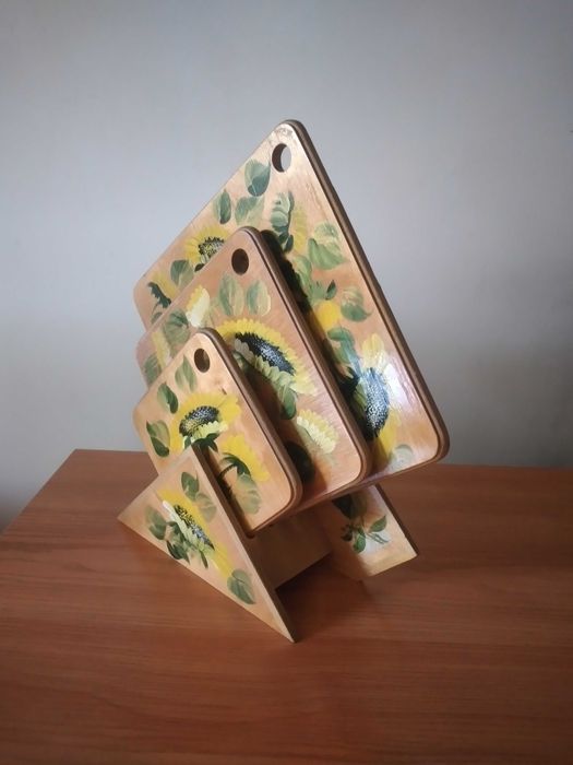 Набор разделочных досок, дерево