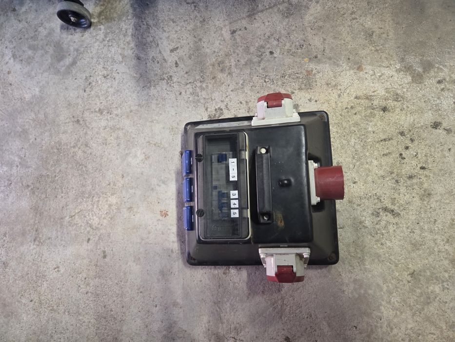 Tablou electric organizare santier