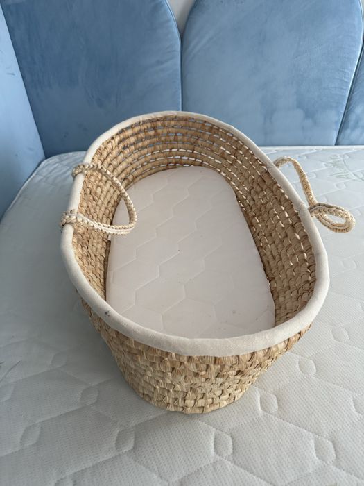 Cos bebe natural set cu salteluta