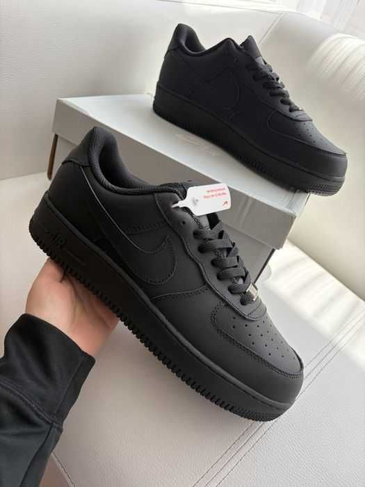 Nike Air Force 1 Low '07 Black (36-47 номер)
