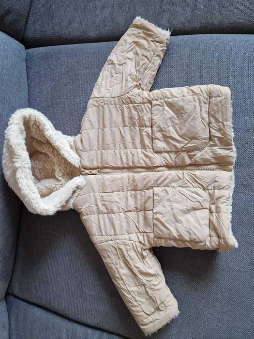 Зимно двулицево яке за малко дете