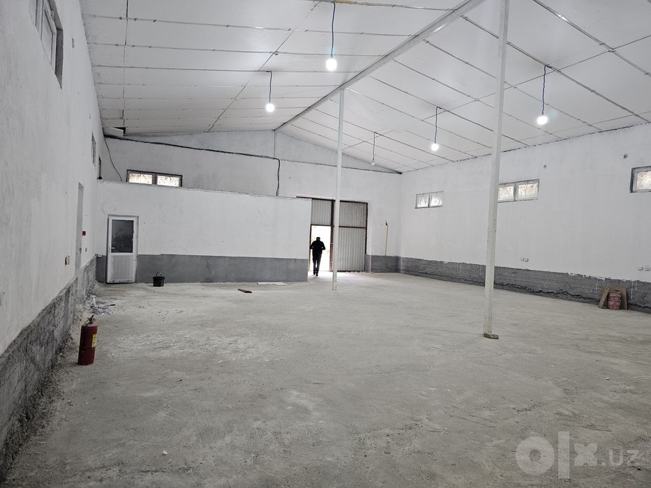 Ishlab chiqarish binolari ijaraga beriladi.