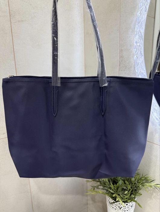 Шопер синий Lacoste