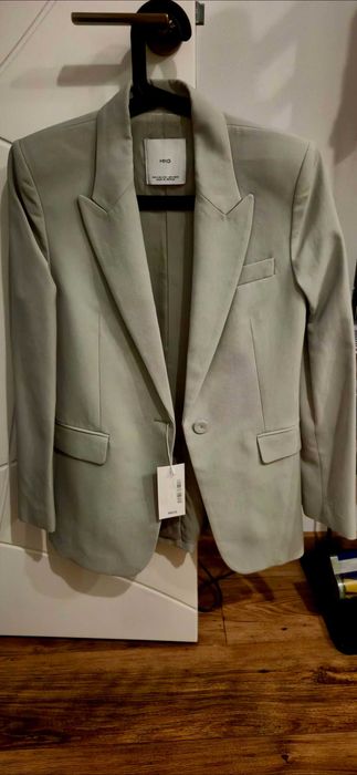 Costum Mango, verde menta, 32