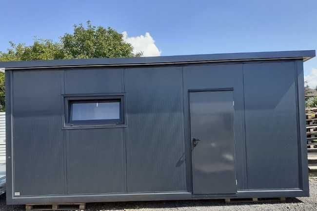 6x2,5 м Санитарен контейнер с тоалетна + душ